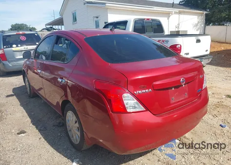 2012 Nissan Versa 1.6 Sv z USA, uszkodzony, nr VIN 3N1CN7AP7CL856022
